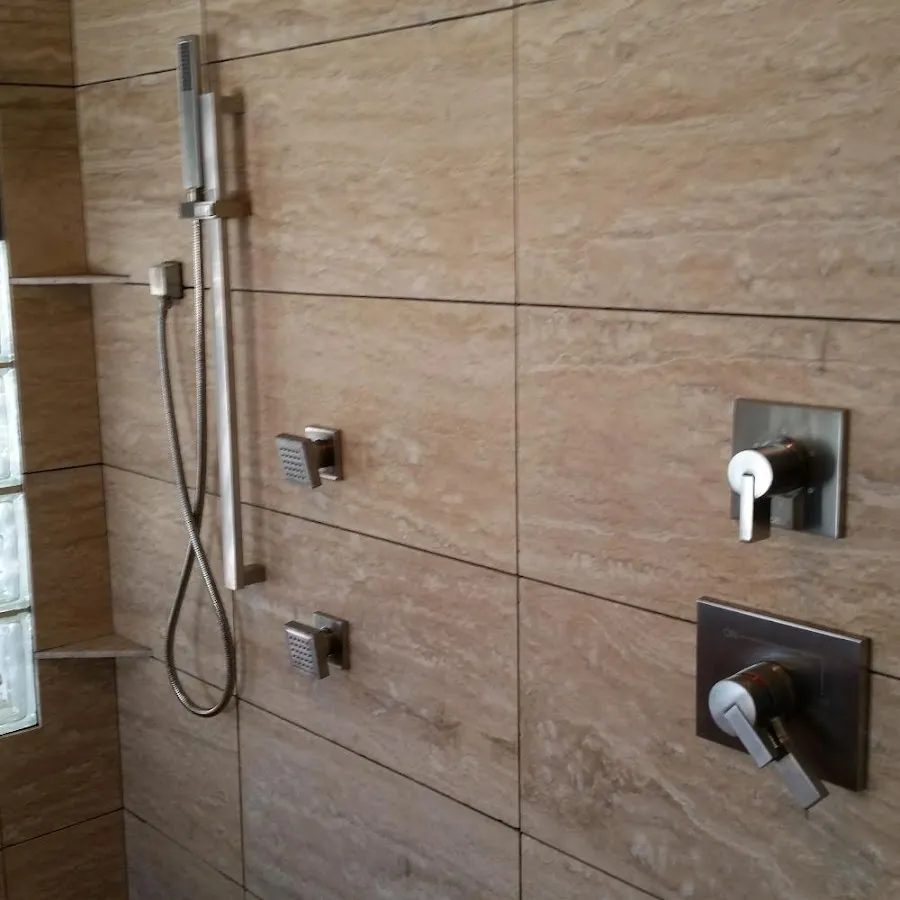 Shower fixture installation for Frozen Pipe Repair in McCordsville